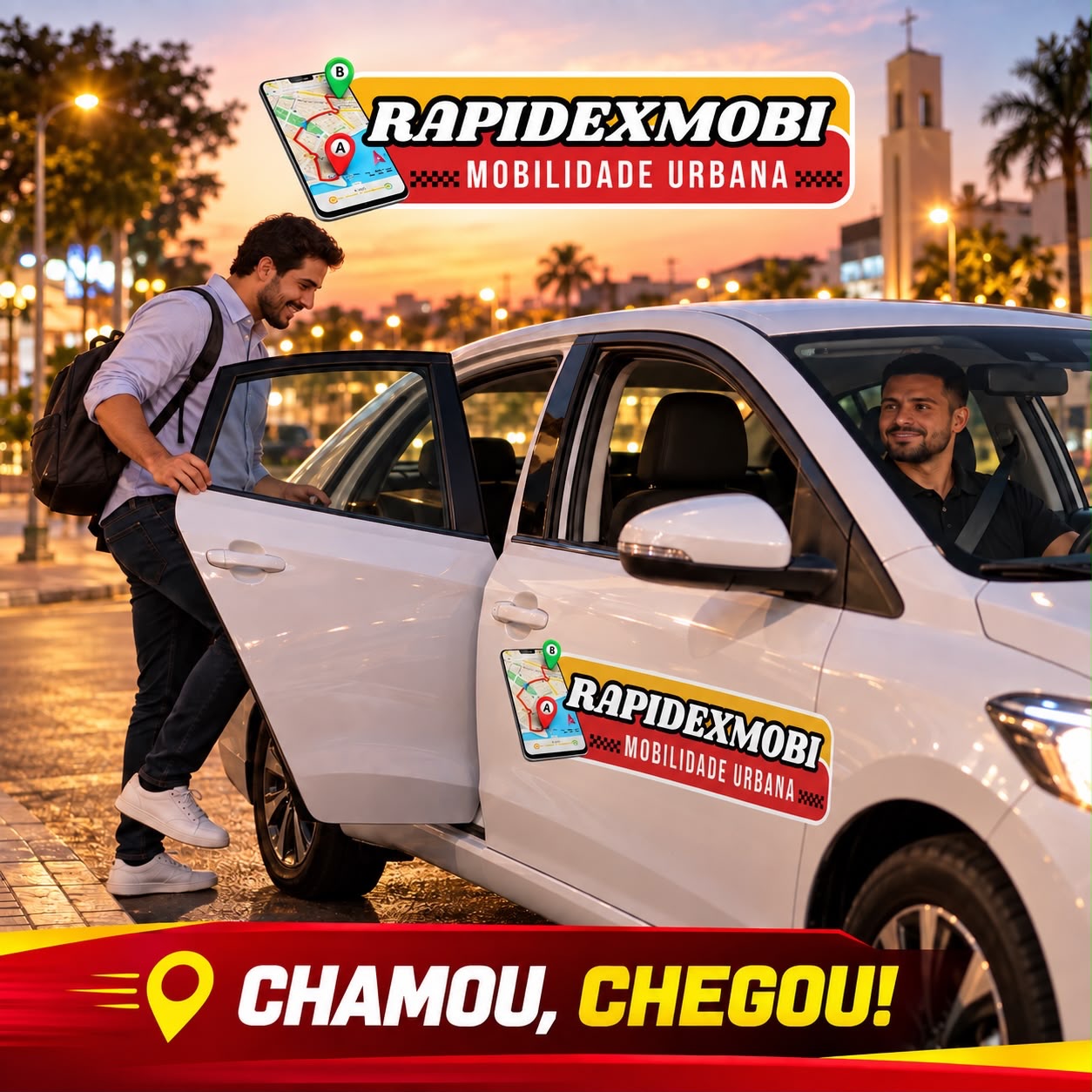 Publicação da RapidexMobi no Instagram